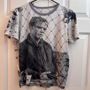 DOLCE&GABBANA Mens T-Shirt Marlon Brando‎ Short Sleeve Crewneck Streetwear